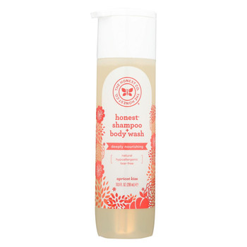 The Honest Company Shampoo Plus Body Wash - Nourishing Apricot Kiss - 10 Fl oz.