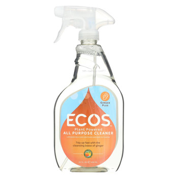 Earth Friendly All Purpose Cleaner - Ginger Plus - Case of 6 - 22 FL oz. Earth Friendly All Purpose Cleaner - Ginger Plus - Case of 6 - 22 FL oz.