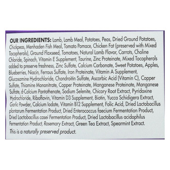 Wellness Pet Products Dog Food - Grain Free - Lamb Recipe - Case of 6 - 4 lb. Wellness Pet Products Dog Food - Grain Free - Lamb Recipe - Case of 6 - 4 lb.