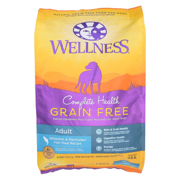 Wellness Pet Products Dog Food - Grain Free - White Fish and Menhanden Fish Recipe - 12 lb. Wellness Pet Products Dog Food - Grain Free - White Fish and Menhanden Fish Recipe - 12 lb.