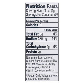 La Baleine Sea Salt Grey Fine Sea Salt Shaker - Case of 12 - 8.8 oz. La Baleine Sea Salt Grey Fine Sea Salt Shaker - Case of 12 - 8.8 oz.