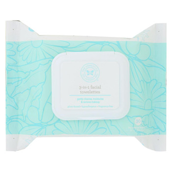 The Honest Company 3-In-1 Facial Towelettes - 30 Count