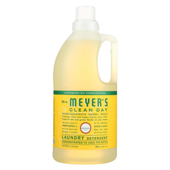 Mrs. Meyer's Clean Day - Laundry Detergent - Honeysuckle - Case of 6 - 64 Fl oz. Mrs. Meyer's Clean Day - Laundry Detergent - Honeysuckle - Case of 6 - 64 Fl oz.