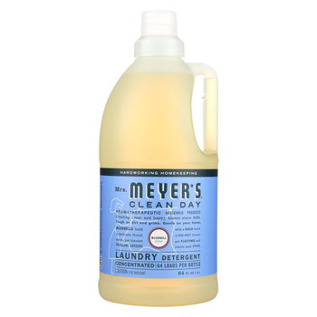 Mrs. Meyer's Clean Day - Laundry Detergent - Bluebell - Case of 6 - 64 Fl oz. Mrs. Meyer's Clean Day - Laundry Detergent - Bluebell - Case of 6 - 64 Fl oz.