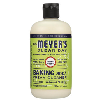 Mrs. Meyer's Clean Day - Cream Cleaner - Lemon - Case of 6 - 12 Fl oz.