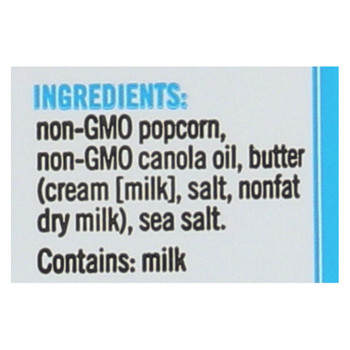Halfpops Popcorn - Butter and Pure Ocean Sea Salt - Case of 15 - 1.4 oz. Halfpops Popcorn - Butter and Pure Ocean Sea Salt - Case of 15 - 1.4 oz.