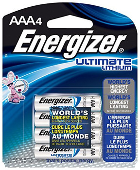 Energizer - Ultimate Lithium Battery - AA - Case of 6 - 4 Count