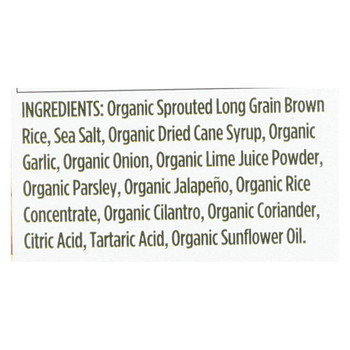 Lundberg Family Farms Organic Sprouted Rice - Chile Verde - Case of 6 - 6 oz Lundberg Family Farms Organic Sprouted Rice - Chile Verde - Case of 6 - 6 oz
