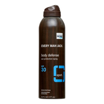 Every Man Jack Body Defense Spray - SPF 30 - 6 oz.