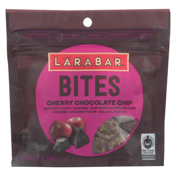 Larabar Bites - Cherry Chocolate Chip - Case of 6 - 5.3 oz.