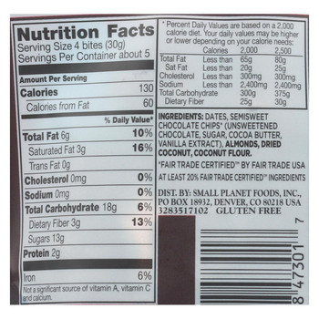 Larabar Bites - Chocolate Macaroon - Case of 6 - 5.3 oz. Larabar Bites - Chocolate Macaroon - Case of 6 - 5.3 oz.