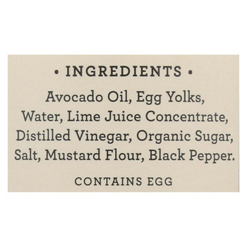 Sir Kensington's Avocado Oil Mayonnaise - Case of 6 - 16 Fl oz. Sir Kensington's Avocado Oil Mayonnaise - Case of 6 - 16 Fl oz.