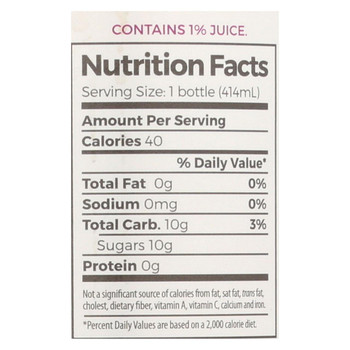 Blue Buddha Organic Wellness Tea - Cherry Lavender with Ashwagandha - Case of 12 - 14 oz.