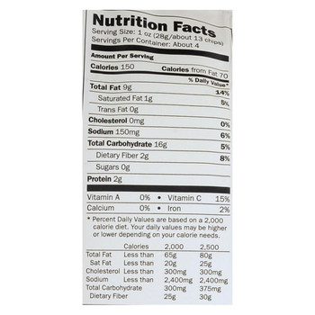 Luke's Organic Potato Chips - Barbeque - Case of 9 - 4 oz. Luke's Organic Potato Chips - Barbeque - Case of 9 - 4 oz.