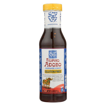 Soy Vay Dressing and Sauce - Filipino Adobo - Case of 6 - 14.5 oz.