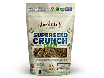 Absolutely Gluten Free Organic Superseed Crunch - Original - Case of 6 - 4.5 oz