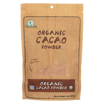 Natierra Organic Cacao Powder - Case of 6 - 8 oz Natierra Organic Cacao Powder - Case of 6 - 8 oz