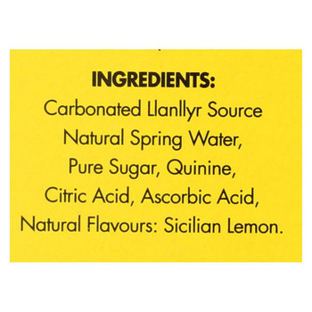 Llanllyr Source Water Tonic Water - Case of 6 - 4/6.8 fl oz Llanllyr Source Water Tonic Water - Case of 6 - 4/6.8 fl oz