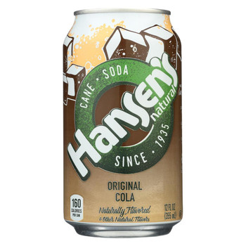 Hansen's Beverages - Soda Natural Cola - Case of 4-6/12 fl oz.