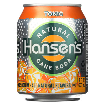 Hansen's Beverages - Soda Tonic Water - Case of 4-6/8 fl oz.
