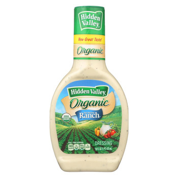 Hidden Valley Organic Ranch - Original - Case of 6 - 16 Fl oz.