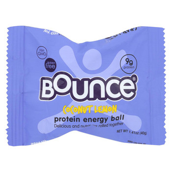 Bounce Energy Balls - Coconut Lemon - Case of 12 - 1.48 oz. Bounce Energy Balls - Coconut Lemon - Case of 12 - 1.48 oz.