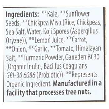 Brad's Plant Based Organic Crunchy Kale - Original - Case of 6 - 2.0 oz