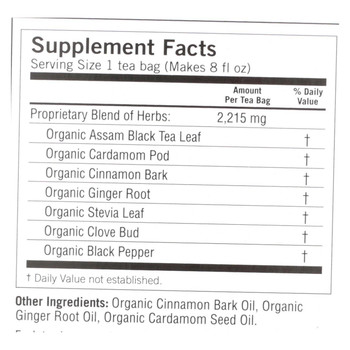 Yogi Chai - Black - Case of 6 - 16 Bags