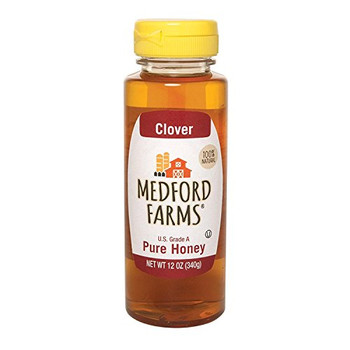 Medford Farms Honey - Clover - Squeeze - Case of 12 - 12 oz