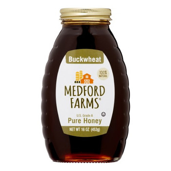 Medford Farms Honey - Buckwheat - Case of 12 - 16 oz