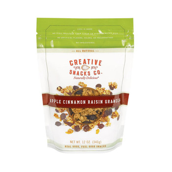 Creative Snacks - Granola - Apple Cinnamon - Case of 6 - 12 oz