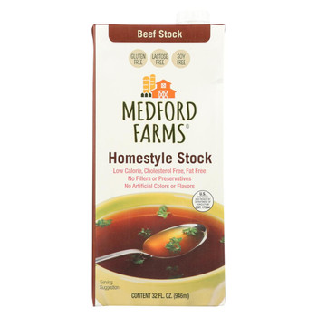Medford Farms Stock - Beef - Case of 12 - 32 fl oz