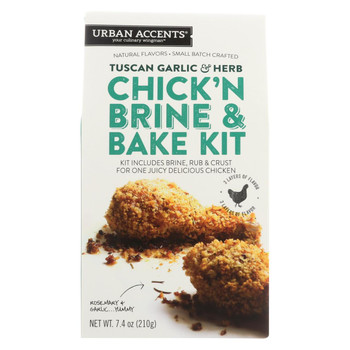 Urban Accents Chicken Kit - Tuscan - Garlic Herb - Case of 6 - 7.4 oz