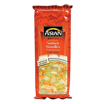 Asian Gourmet Noodles - Japanese Somen - Case of 12 - 8 oz