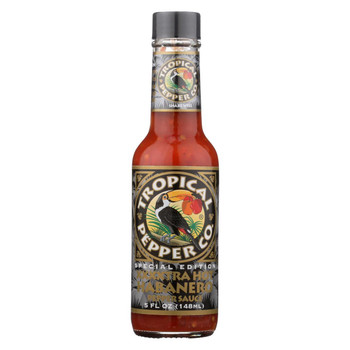 Tropical Pepper Sauce - Xxxtra Hot Habnero - Case of 12 - 5 fl oz
