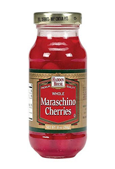 Haddon House Maraschino Cherries - Case of 12 - 10 oz Haddon House Maraschino Cherries - Case of 12 - 10 oz