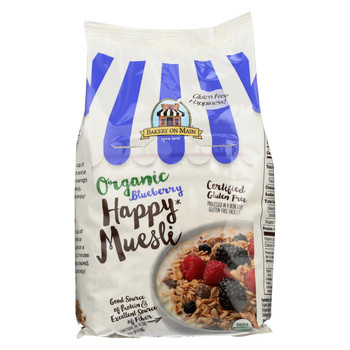 Bakery On Main Organic Happy Muesli - Blueberry - Case of 4 - 14 oz Bakery On Main Organic Happy Muesli - Blueberry - Case of 4 - 14 oz