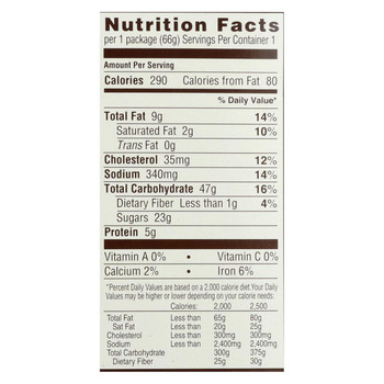 Dr. Oetker Organics Mug Cake Mix - Pumpkin Spice - Case of 12 - 2.3 oz