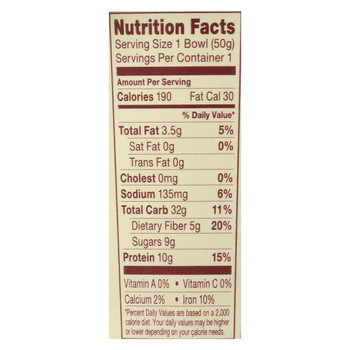 Think! Thin Protein & Fiber Hot Oatmeal -Vanilla - Almonds - Pecan - Case of 6 - 1.76 oz
