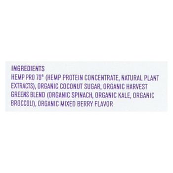 Manitoba Harvest Hemp Protein Smoothie - Mixed Berry - 12/1.1oz Manitoba Harvest Hemp Protein Smoothie - Mixed Berry - 12/1.1oz