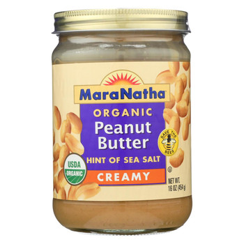 Maranatha Natural Foods - Pnut Btr Og2 Crmy Sea Slt - CS of 6-16 OZ Maranatha Natural Foods - Pnut Btr Og2 Crmy Sea Slt - CS of 6-16 OZ