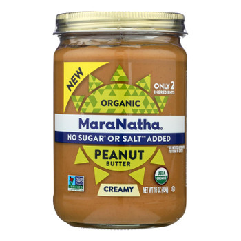 Maranatha Natural Foods - Pnut Btr Og2 Crmy No Stir - CS of 6-16 OZ