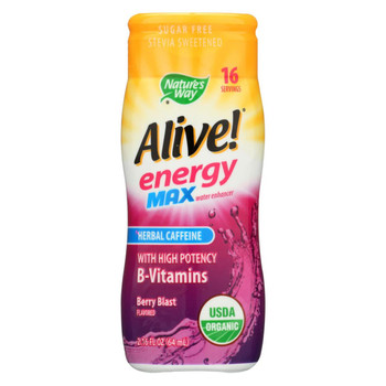 Nature's Way Organic Alive! Energy Max - Berry - 2.13 fl oz
