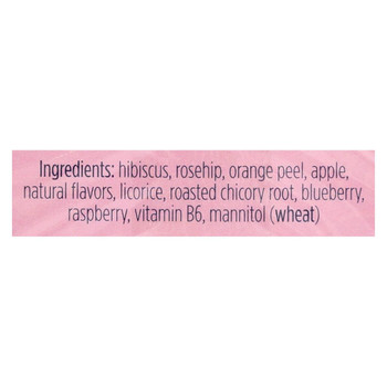 Tetley Tea - Herbal - Blueberry & Raspberry - Case of 6 - 20 BAG