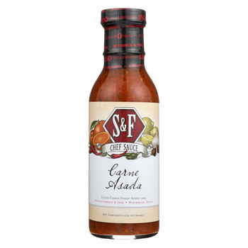 Schlotterbeck & Foss - Sauce Carne Asada - CS of 6-12 OZ Schlotterbeck & Foss - Sauce Carne Asada - CS of 6-12 OZ