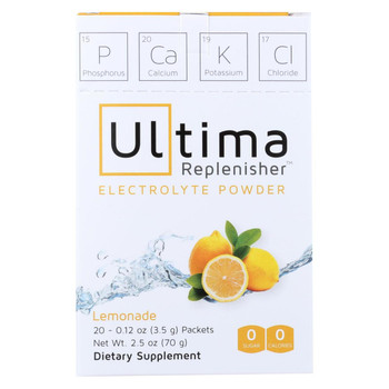 Ultima Replenisher Electrolyte Powder - Lemonade - 20 count