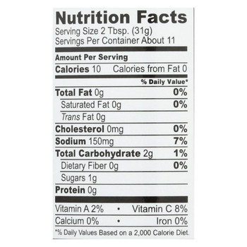 Drew's Organics Double Fire Roasted Salsa - 12 Oz. - Case of 6 Drew's Organics Double Fire Roasted Salsa - 12 Oz. - Case of 6