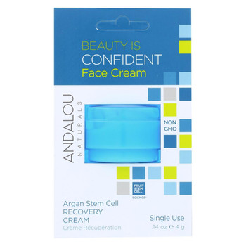 andalou Naturals Face Cream - Condident - Pod - Case of 6 - .14 oz