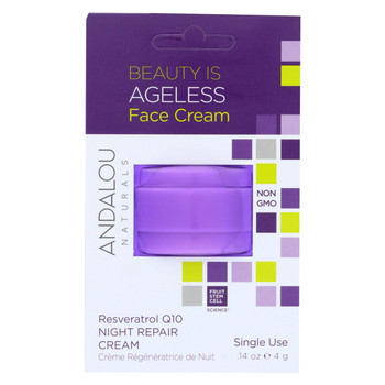 andalou Naturals Face Cream - Ageless - Pod - Case of 6 - .14 oz andalou Naturals Face Cream - Ageless - Pod - Case of 6 - .14 oz