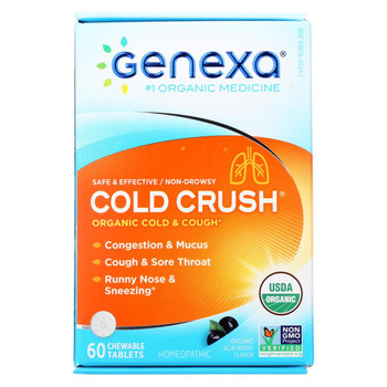 Genexa - Cold Crush Og2 Adult - EA of 1-60 TAB Genexa - Cold Crush Og2 Adult - EA of 1-60 TAB
